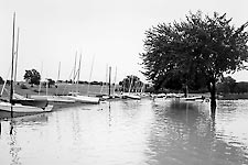 Lake floods in summer 1962