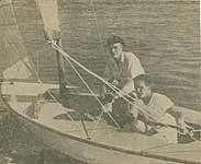 Maurice Martin and son - 1951